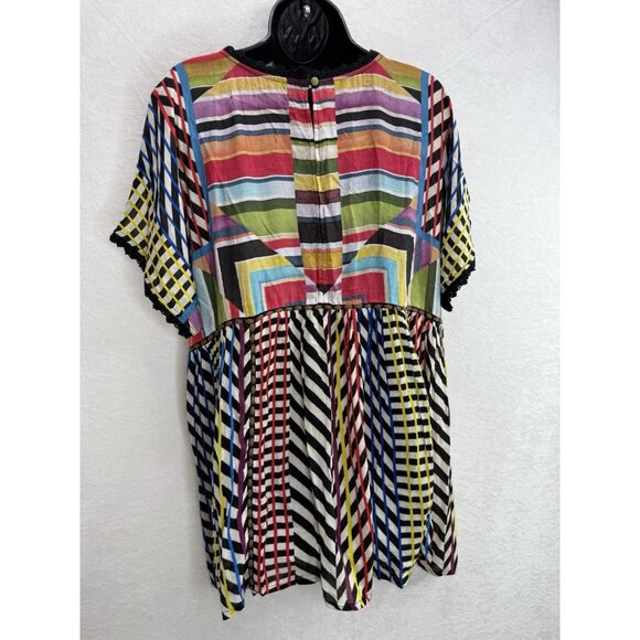 Anthropologie Conditions Apply Kynsa Tunic Top Size Large - Picture 7 of 13